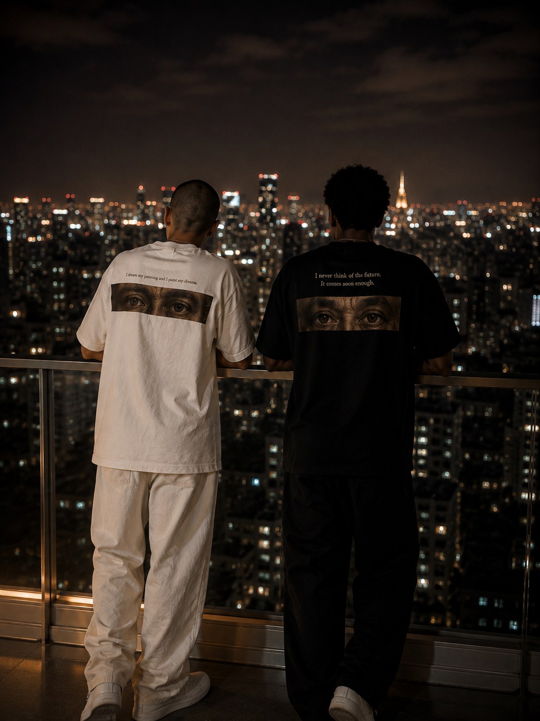 The city, after dark