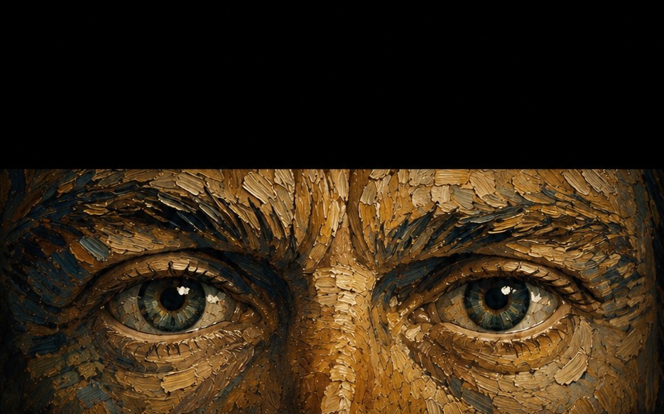 The painted gaze of van Gogh